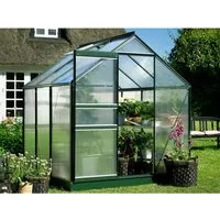 Halls Gewächshaus Popular 66 Grün 3,8 m2 von Juliana