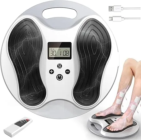 Medic Durchblutungsstimulator für Füße & Beine – EMS Fußmassagegerät mit 10 Programmen