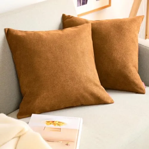 Blumtal 2er Set Kissenbezug 30x50 Gold in braun von Blumtal