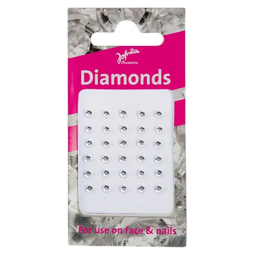 Diamonds crystal Selbstklebende Aufkleber Accessoire Karneval Festivals