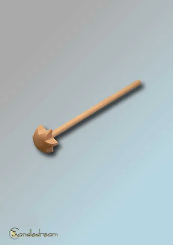 Holzquirl 30 cm Quirl Mixer Rührmaschine Schneebesen Schaumschläger in Buche