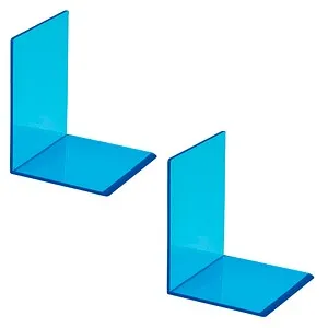 MAUL Buchstützen blau 10,0 x 10,0 x 13,0 cm, 2 St. von Maul