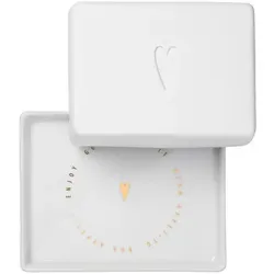 Räder 1 4 Butterdose Herz von Räder
