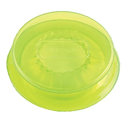 Silikomart | Silikondeckel CAPFLEX XL, Farbe Grün, Maße Durchmesser 105 mm, Elastisch und Spülmaschinenfest,