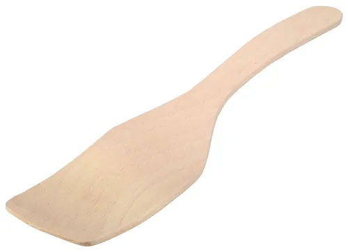 Pfannenwender Pfannenheber Bratenwender geschwungen - extra stark - Buche 30 cm