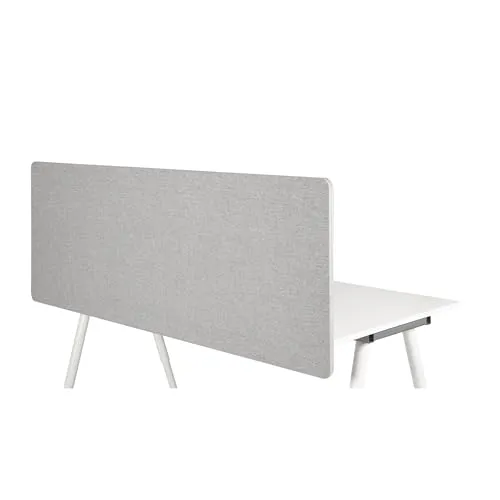 hjh OFFICE Akustik Trennwand FLEXMIUT 62 x 160 cm - Sichtschutz & Trennwände, schallabsorbierend und vielseitig einsetzbar für Büros, bietet zusätzlichen Nutzen als Pinnwand für Notizen und ist einfach zu montieren.