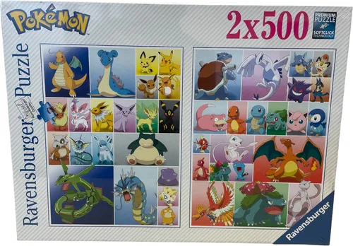 RAVENSBURGER Puzzle Pokémon 2x500 dílk