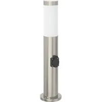 Pollerleuchte Edelstahl 50 cm IP44 – Ideal für Außenbereiche - Stilvolle Pollerleuchte aus Edelstahl mit IP44-Schutz für wetterbeständige Beleuchtung im Außenbereich. Perfekt für Garten und Eingangsbereiche.