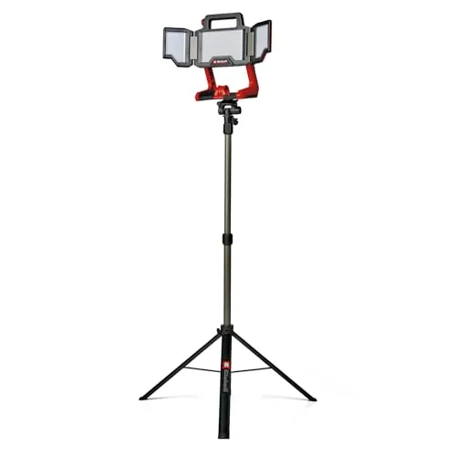 Einhell LED Arbeitsleuchte Akku-Lampe TP-CL 18 3000 Li Set - Solo, flexibel verstellbar und ideal für Indoor und Outdoor Einsatz