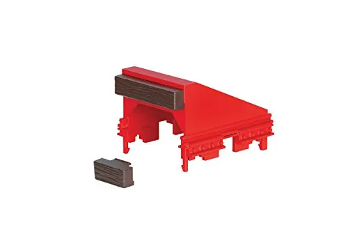 LGB – 10316 Prellbock RhB – Originalgetreue Nachbildung – Robuste Ausführung – Zubehör für Gleisabschluss – Gartenbahn – Ab 15 Jahren – Spur G