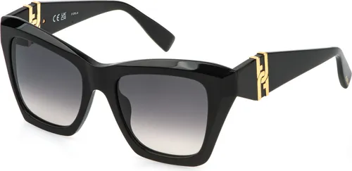 Furla SFU884 0700 NERO LUCIDO 52/19/140 Damen Sonnenbrillen von Furla