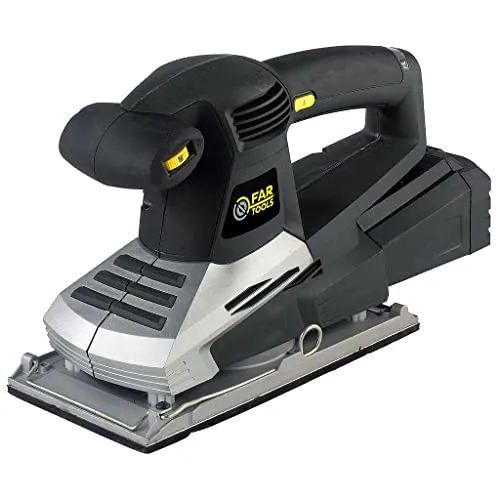 Fartools S 350 Schwingschleifer, 350 W, Länge Schleiffläche 228 mm, Breite Schleiffläche 114 mm, Schwarz