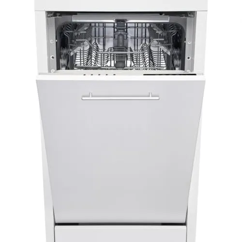 Heinner HDW‑BI4505IE++ Einbau‑Geschirrspüler, 10 Maßgedecke, 5 Programme, Aquastop, Energieklasse E, 45 cm Breite, Inklusive 5‑Jahres‑Garantie