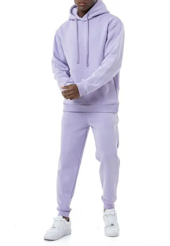 Redbridge Herren Jogginganzug Set – Stylischer Kapuzenpullover und Jogginghose in Lilac - Streetwear Trainingsanzug für Herren, aus weicher Baumwoll-Polyester Mischung für optimalen Tragekomfort und Bewegungsfreiheit im Loose Fit Design.