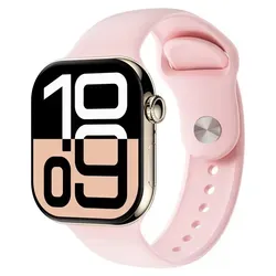 Platinet Smartwatch AMOLED 1,85 Zoll Bluetooth Fitness Tracker in Roségold - Elegante Smartwatch mit 1,85 Zoll AMOLED Display für eine klare Anzeige. Praktische Funktionen wie Musiksteuerung und Benachrichtigungen unterstützen deinen aktiven Lebensstil. Ideal für Alltag und Sport.