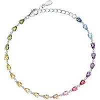 CHRIST Damen-Armband 925er Silber mit recyceltem Zirkonia - Elegantes Armband aus 925er Silber, umweltfreundlicher recycelter Zirkonia, perfekt für jeden Anlass und ein ideales Geschenk für Damen.