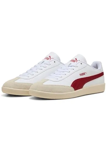 PUMA 9-T Unisex Sneaker Turnschuhe 398174 14 Weiss Rot von PUMA