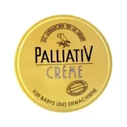 Palliativ 50 ML Creme für empfindliche Haut - Arzneimittel zur Pflege von rissiger Haut, ideal für Babys und Erwachsene. Enthält natürliches Wollfett und Panthenol für sanften Schutz und Pflege.