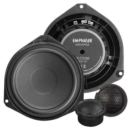 Emphaser EM-FTFX165 | 2-Wege Lautsprecherset für Fiat Fahrzeuge