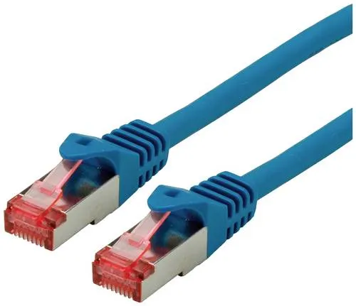 Roline 21.15.2645 RJ45 Patchkabel CAT 6 S/FTP 5.00m Blau 1St.