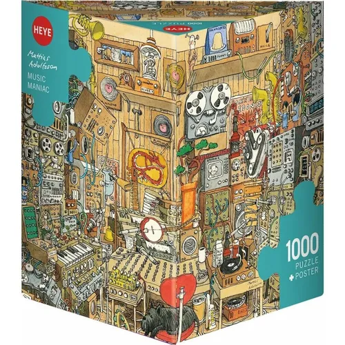 HEYE Puzzle Music Maniac 1000 Teile von Heye
