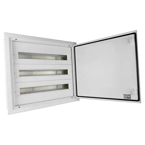 Verteilerkasten IP54 DARP-72 3x24 Unterputz - Sonstige Elektroinstallationsartikel, schützt zuverlässig mit IP54 und bietet einfachen Zugang zu isolierten N+PE Schienen für eine sichere Installation.