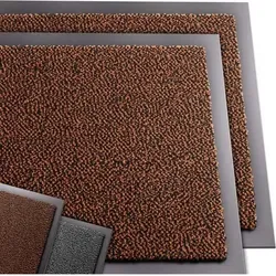 VOUNOT 2er-Set Hochwertige Fußmatte, Schmutzfangmatte rutschfest - Fußmatten für Innen und Außen, ultra robust und langlebig, ideal für stark frequentierte Bereiche, pflegeleicht und schmutzabweisend – bleibt sauber bei jedem Wetter!