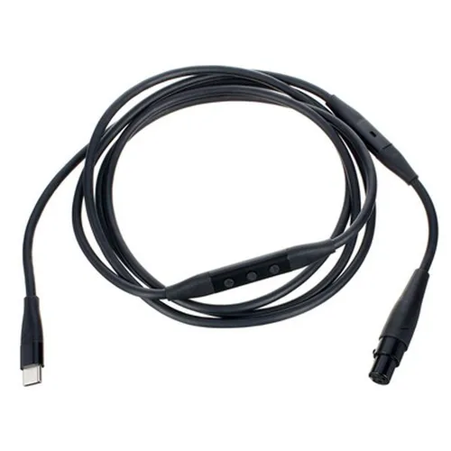 beyerdynamic PRO X USB-C Kabel 1.6 m - Kopfhörer-Anschlusskabel USB-C auf Mini-XLR, spritzwassergeschützt mit IP65-Zertifizierung und High-End Digital-Analog-Wandler für professionelle Audioqualität.