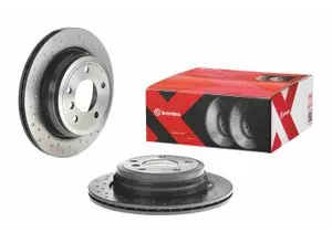 Brembo Bremsscheibe XTRA LINE - Xtra 09.B338.2X - Bremsscheiben für verbesserte Bremsleistung, ideal für sportliche Fahrer und optimierte Wärmeableitung.