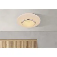 Elegante Deckenleuchte mit Kristallen – 18W LED, 1100 Lumen, 34 cm - Lampen – Diese stilvolle Deckenlampe mit Kunststoffkristallen erzeugt beeindruckende Lichtreflexionen und passt perfekt in jeden Wohnraum. Mit 1100 Lumen sorgt sie für warmes Licht und eine edle Atmosphäre.