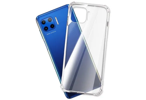 mtb more energy Smartphone-Hülle Clear Armor Case für Motorola Moto G 5G Plus, Transparente TPU Schutzhülle Case Backcover mit Anti-Shock Verstärkung