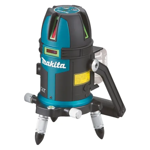 Makita Kreuz-Linienlaser SK312GDZ - Präziser Messlaser für Profis: Leuchtstarke grüne Laserlinien, selbstnivellierend mit ± 1 mm Genauigkeit. Ideal für Bau- und Renovierungsprojekte, sogar unter anspruchsvollen Bedingungen.