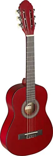 Stagg C405 1/4 Klassische Gitarre – Schwarz/Rot von Stagg