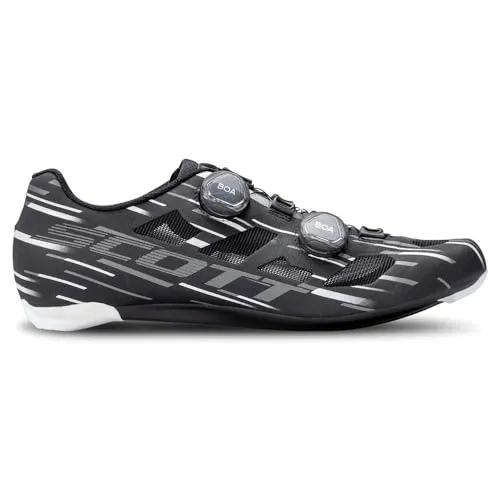 Scott Shoe Road Vertec Vent Boa black/white 45.0 - Hochleistungs-Radschuh - Fahrradschuhe mit BOA Fit System für präzise Anpassung und optimalen Sitz. Ideal für Radfahrer, die Belüftung und Performance suchen.