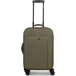 CHECK.IN Sevilla 2.0 Kabinentrolley 55 cm mit 4 Rollen - Robuster Kabinentrolley aus der Sevilla 2.0 Serie, ideal für stressfreies Reisen. Mit Zahlenschloss, geräumigen Fächern und arretierbarem Griff für müheloses Manövrieren. Strapazierfähiges Polyester sorgt für Langlebigkeit.