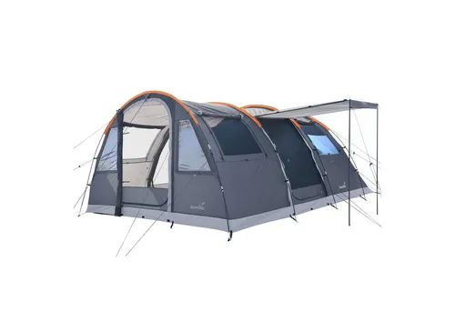 Skandika Tunnelzelt Gotland 4 Sleeper Protect - Familienzelt für 4 Personen mit eingenähtem Zeltboden und 5000mm Wassersäule für optimalen Schutz bei jedem Wetter.
