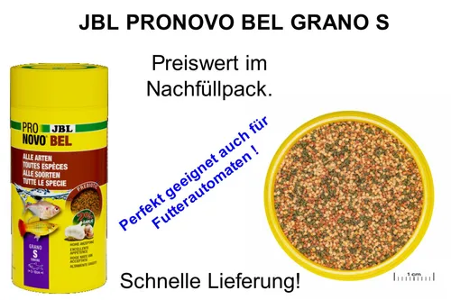 Nachfüllpack: JBL ProNovo Bel Grano S Granulat von JBL