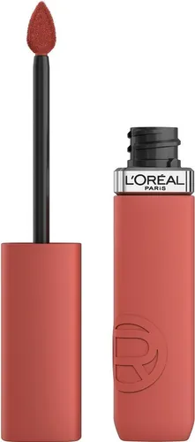 L'ORÉAL PARIS Lippenstift INFAILLIBLE MATTE RESISTANCE 16H, für einen langanhaltenden Look - Langanhaltender Lippenstift mit cremiger Textur. Ideal für einen unwiderstehlichen Auftritt. Menge: 5 g, Farbe: 635-Worth It Medium.