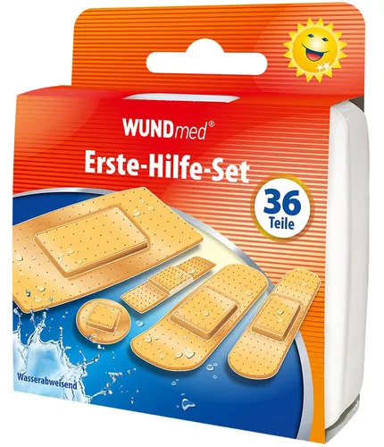 WUNDmed® Pflaster Erste-Hilfe-Set beige 36 St. 05-023