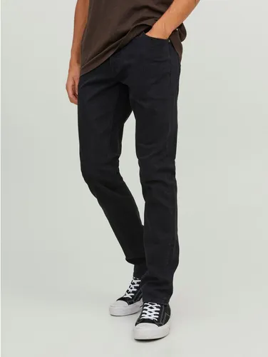 JACK & JONES Male Slim Fit Jeans JJIGLENN JJORIGINAL SQ 356 NOOS - Slim Fit Jeans mit niedriger Taille, perfekt für einen modernen Look. Hoher Tragekomfort dank 68% Baumwolle und elastischem Material.