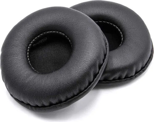 vhbw 2x Ohrpolster kompatibel mit Kopfhörer, die 70 mm Ohrpolster benötigen Kopfhörer Headset, Polyurethan Schwarz