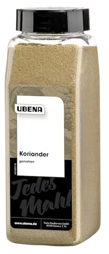 Ubena Foodservice Gewürze - Coriander gemahlen, 400 g in der Streudose