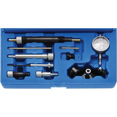 Einstell-Set für Dieselpumpen Tiefenmesslehre 0-8 mm - Autoteile für präzise Einstellungen, ideal für Bosch EP/VE, Rotory, Kikki und Nippon. Erleben Sie eine einfache Handhabung mit einer Messgenauigkeit von 0 bis 8 mm.