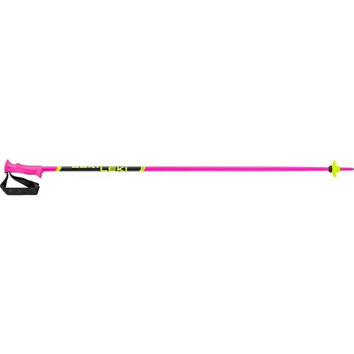 Leki Racing Kids Neonpink/Black/Neonyellow in pink von LEKI