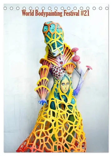 Dmitri Moisseev | World Bodypainting Festival 21 (Tischkalender 2026 DIN A5...