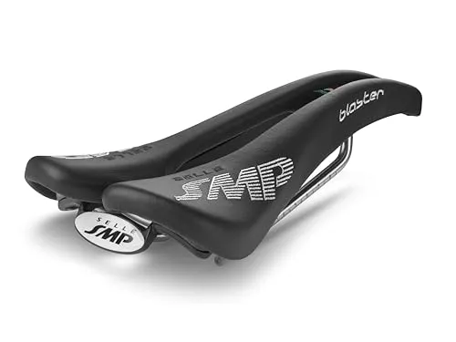 SMP Unisex Blaster Sattel, Schwarz - Fahrradsattel für optimale Performance, gefertigt aus hochwertigem Material für maximalen Komfort beim Fahren.