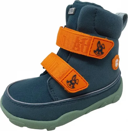 Affenzahn Vegan Canty / Hase/ Jungen Klettstiefel in Grün, Größe 29