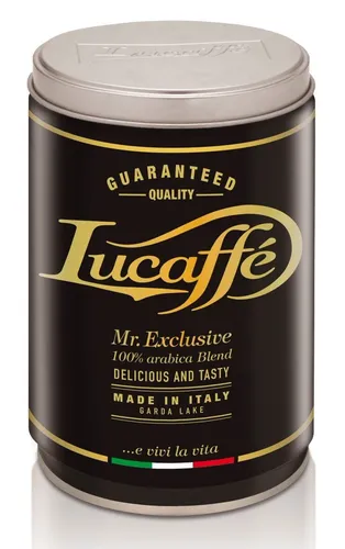 Lucaffe MR. EXCLUSIVE 100% Arabica Bohnen 250g Dose | Kaffee| Espresso | Barista