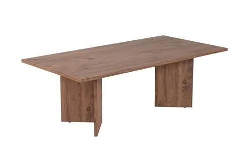 Skye Decor Sabin Couchtisch aus Atlantischer Kiefer 119x60x40 cm - Eleganter Couchtisch aus 100 % melaminbeschichteter Spanplatte in Atlantischer Kiefer. Ideal für stilvolle Wohnräume und langlebig dank hochwertiger Verarbeitung. Bringen Sie Wärme und Charme in Ihr Zuhause!