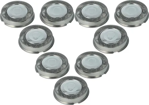 vhbw 9x Ersatz-Scherköpfe kompatibel mit Philips HQ26, HQ2425 Elektrorasierer, ###ERRORS###Invalid REF tag: aspect 'Farbe-Titel'###ENDERRORS###